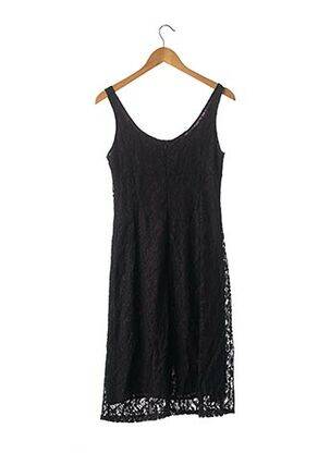 Robe mi-longue sans manche sans manche noir ARMAND VENTILO femme