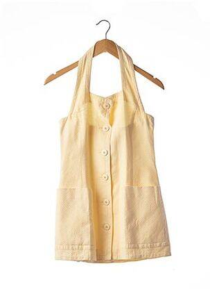 Top col carré beige COURREGES femme