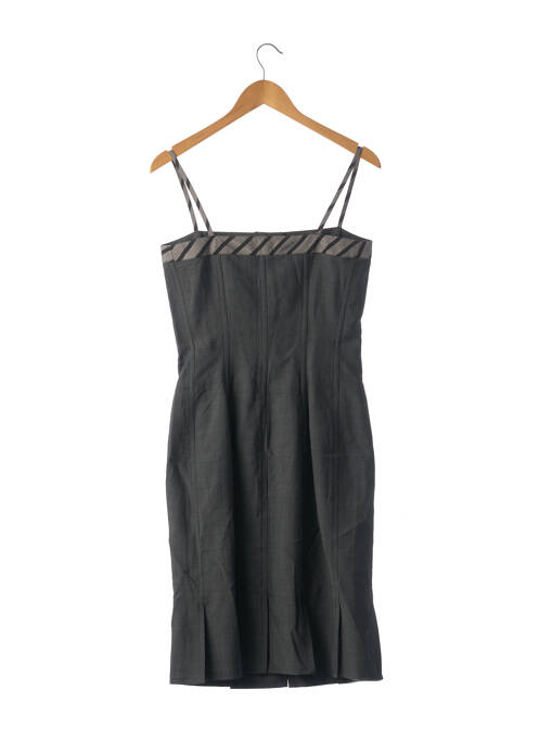 Robe mi-longue gris GEORGES RECH pour femme