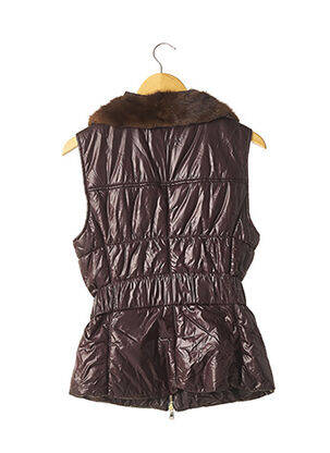 Doudoune poches sans capuche violet VDP CLUB femme