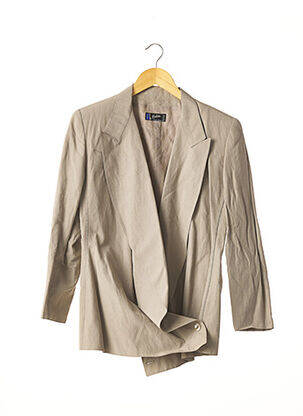 Blazer coupe cintrée beige MONTANA femme