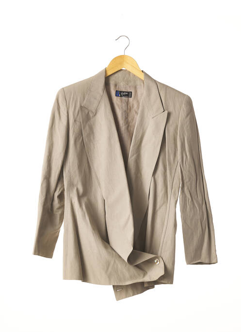 Blazer coupe cintrée beige MONTANA femme