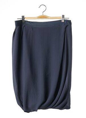 Jupe mi-longue taille normale bleu LANVIN femme