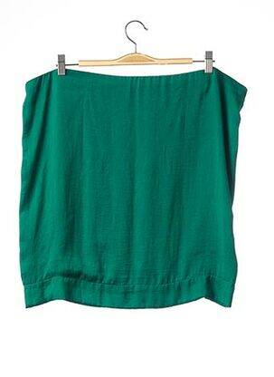 Jupe courte taille élastique vert LANVIN femme
