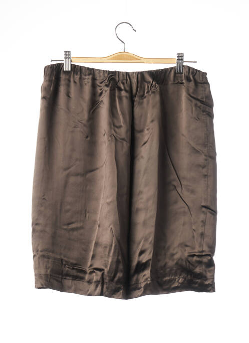 Jupe mi-longue marron LANVIN pour femme