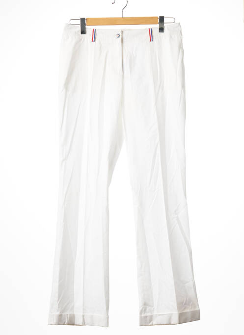 Pantalon large blanc JC DE CASTELBAJAC pour femme