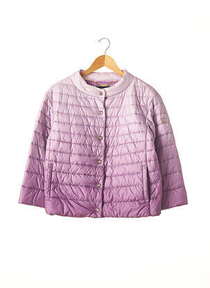 Doudoune poches sans capuche violet LUISA SPAGNOLI femme