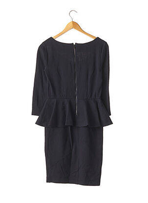 Robe mi-longue manches 3/4 manches 3/4 bleu ALICE+OLIVIA femme