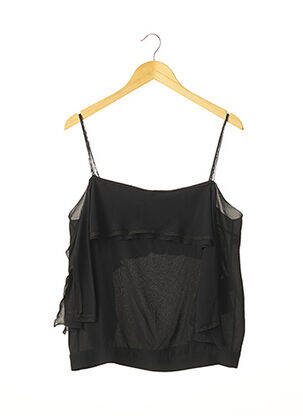 Top fines bretelles fines bretelles noir STELLA MCCARTNEY femme