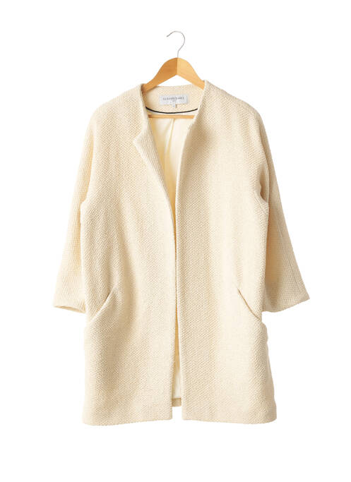 Manteau long beige GERARD DAREL pour femme