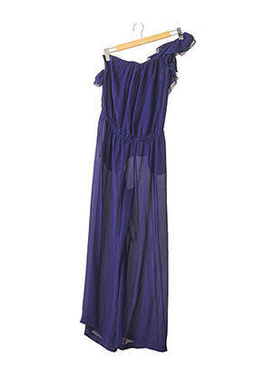 Combi-pantalon tissage crêpe bleu DSQUARED femme