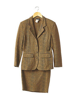 Ensemble jupe coupe cintrée marron IRIE femme