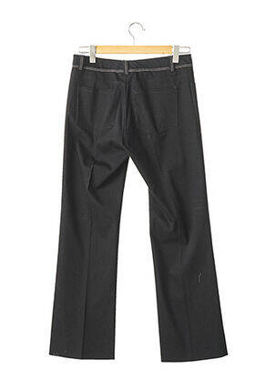 Pantalon flare taille normale taille normale noir FRANCESCO FERRI femme