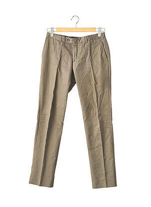 Pantalon chino poches taille basse vert LANVIN homme
