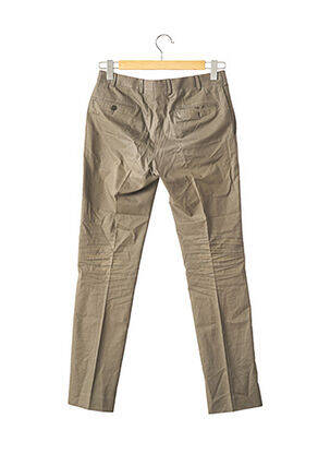 Pantalon chino poches taille basse vert LANVIN homme