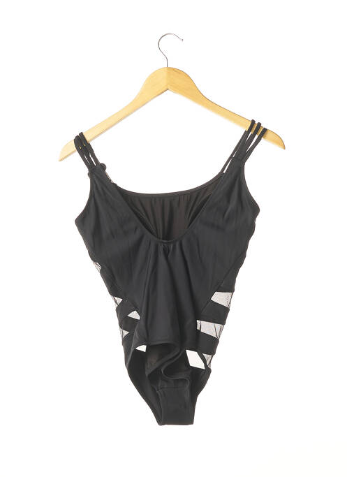 Maillot de bain 1 pièce noir ZEKI pour femme