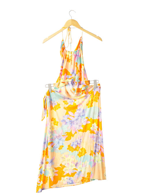 Ensemble jupe orange LEONARD PARIS pour femme