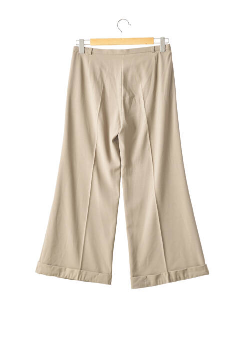 Pantalon large beige STEFANEL pour femme