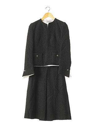 Ensemble jupe coupe cintrée noir PAULA KLEIN femme