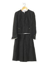 Ensemble jupe type de veste chic noir PAULA KLEIN femme