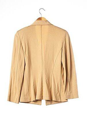 Veste chic fermeture boutonnée sur le devant beige CAPUCINE PUERARI femme