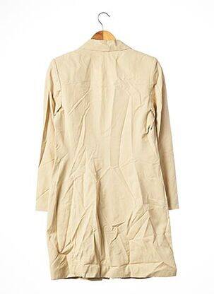 Trench poches sans capuche beige TF ATELIER femme
