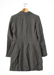 Manteau long gris SUD EXPRESS pour femme seconde vue