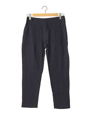 Pantalon 7/8 stretch taille basse bleu BELLA JONES femme