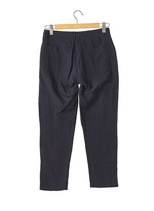 Pantalon 7/8 stretch taille basse bleu BELLA JONES femme
