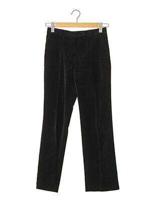 Pantalon droit stretch taille haute noir REGINA RUBENS femme