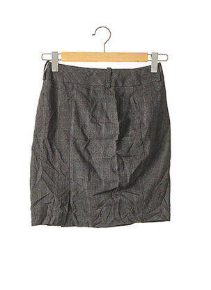 Jupe courte taille à pinces gris SINEQUANONE femme