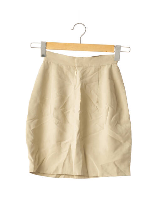 Jupe courte beige VERSACE pour femme