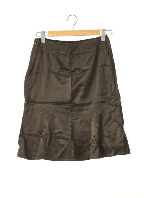 Jupe mi-longue vert JOSEPH pour femme