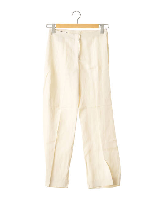 Pantalon 7/8 beige JIL SANDERS pour femme