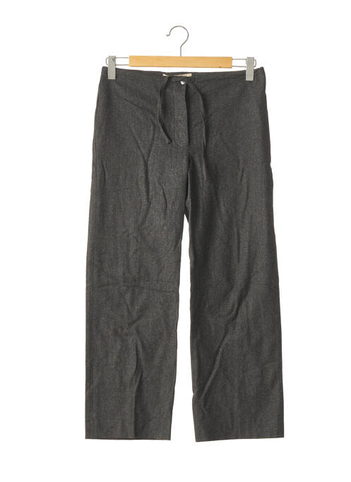 Pantalon 7/8 gris LINDA WRIGHT pour femme