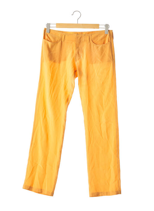 Pantalon droit orange FENDI pour femme