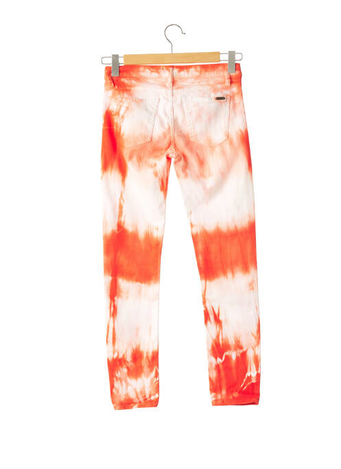 Pantalon slim orange ACQUAVERDE pour femme