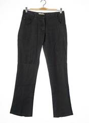 Pantalon droit noir PRADA pour femme seconde vue