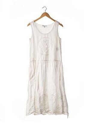 Robe mi-longue sans manche sans manche blanc SEE BY CHLOÉ femme