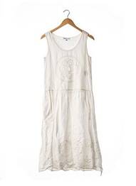 Robe mi-longue sans manche sans manche blanc SEE BY CHLOÉ femme