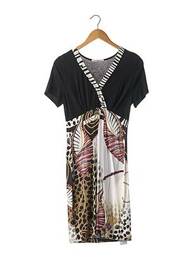 Robe courte manches courtes manches courtes noir FERAUD femme