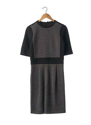 Robe mi-longue manches courtes manches courtes gris JOSEPH femme