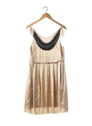 Robe courte sans manche sans manche beige PHILIP LIM femme