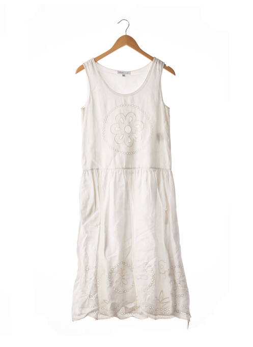 Robe mi-longue sans manche sans manche blanc SEE BY CHLOÉ femme