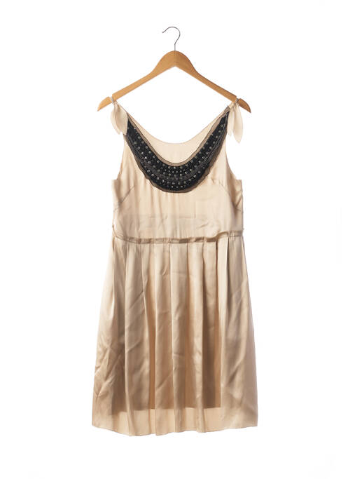 Robe courte sans manche sans manche beige PHILLIP LIM femme