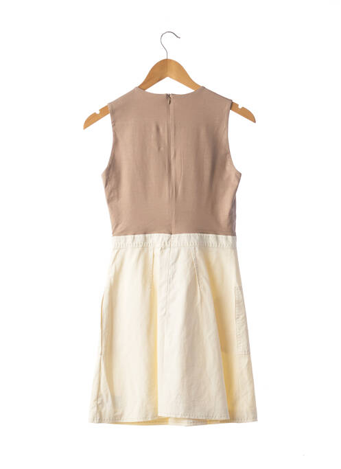 Robe courte beige PAULE KA pour femme