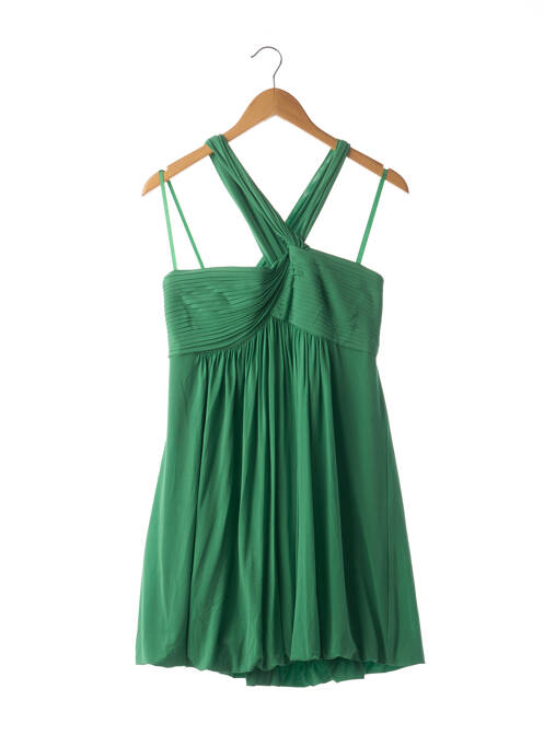 Robe courte vert BCBGMAXAZRIA pour femme