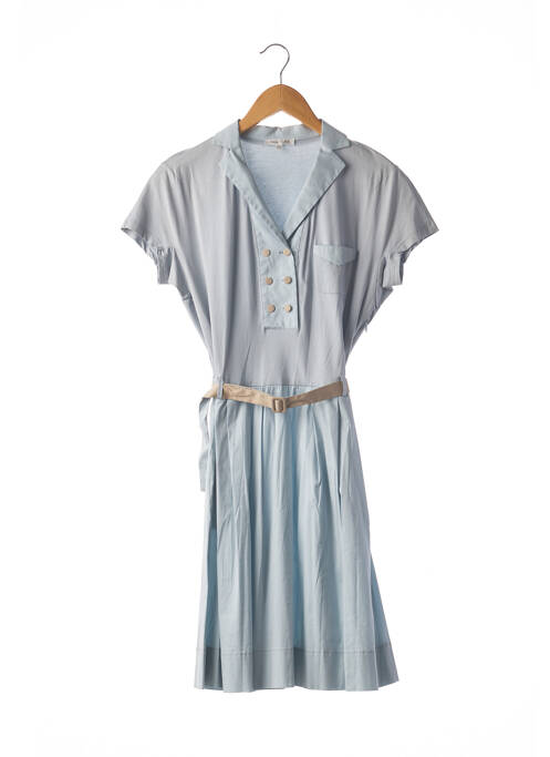 Robe mi-longue bleu PASCAL MILLET pour femme