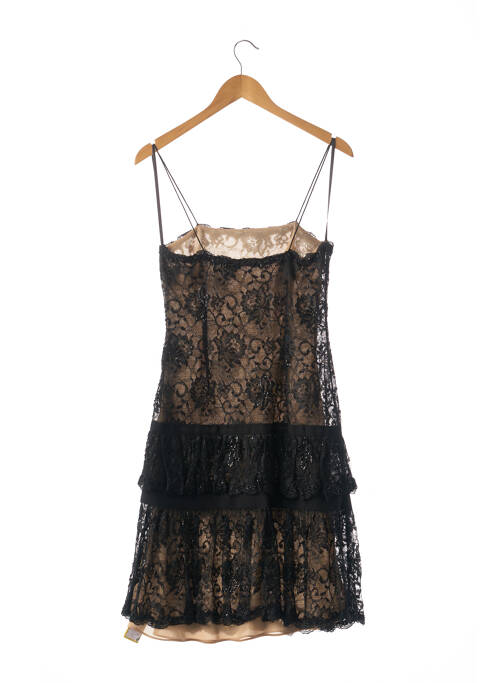 Robe mi-longue noir BASIX II pour femme