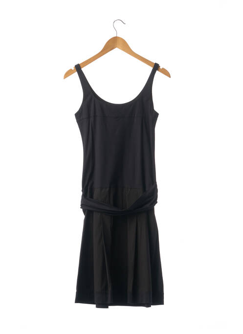 Robe mi-longue noir PAULE KA pour femme